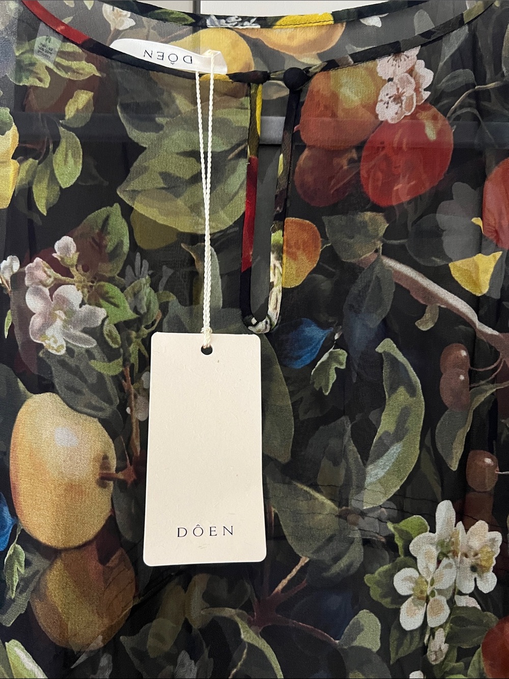 DOEN Oliana Silk Dress - Orchid Harvest - Picture 9 of 9